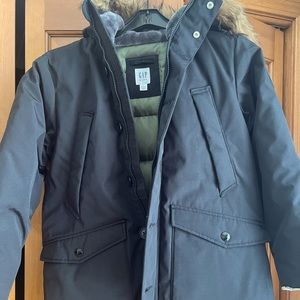 GAP Black Kids Puffer Jacket